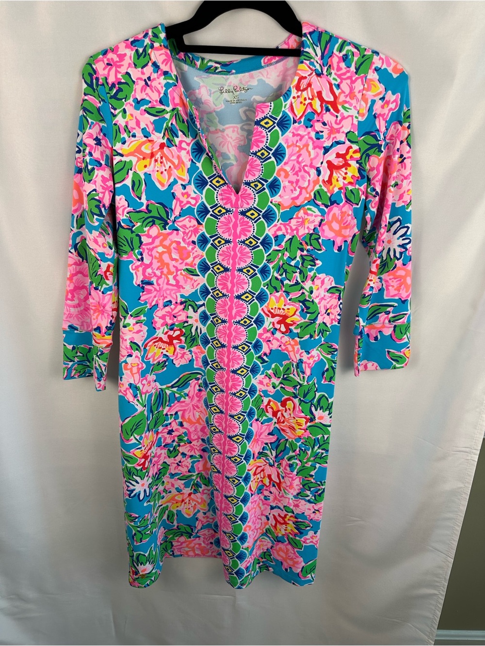 Lilly Pulitzer NWT,XS Upf50+ Nadine dress multi rose to the occasion